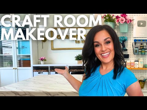 EXTREME Craft Room Makeover: From Total Mess to Total Success!