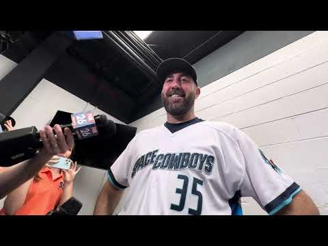 Justin Verlander speaks to media after 1st rehab start with Sugar Land Space Cowboys! #astros #mlb