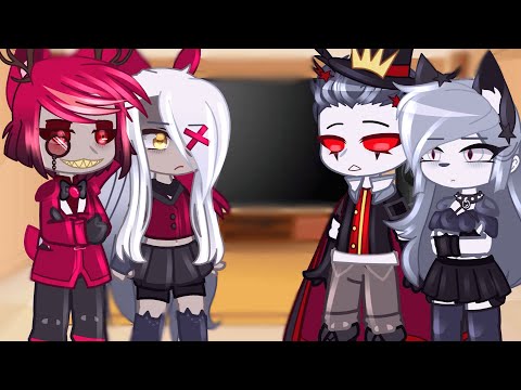 Hazbin Hotel React To Helluva Boss || Gacha React