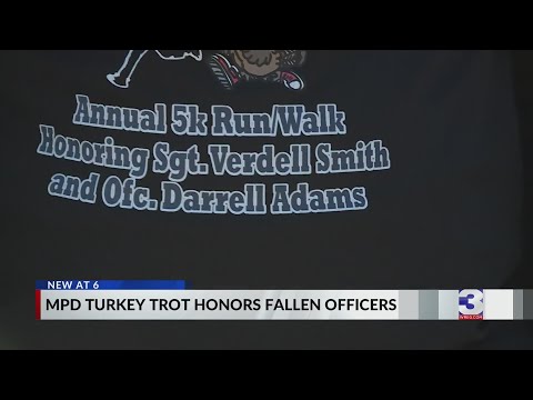 MPD honors fallen officers with annual 'Turkey Trot' 5k