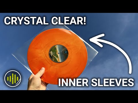 Crystal Clear Inner Sleeves - Showcase Colored & Picture Disc Vinyl