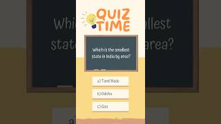 Smallest state by area🌴IGK QUIZI#quizquestions #generalknowledge #didyouknow #viral #gkshorts