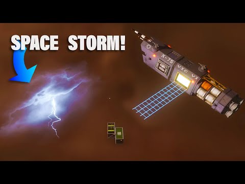 Space Storms and Lightning  - Unreal Engine 5 Space Game Devlog #26