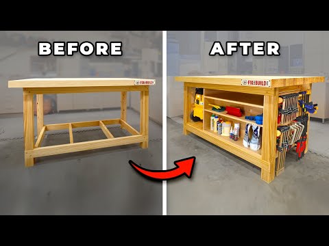 I Supercharged My 2x4 Workbench