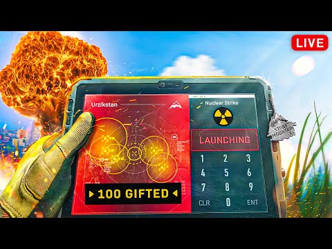 NUKE or I gift 100 SUBS | Warzone Nukes with #1 Squad, 900+ NUKES