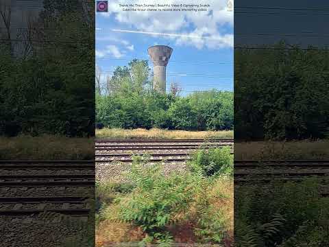 Inside the Train Journey 🚆 | Beautiful Views & Captivating Sounds