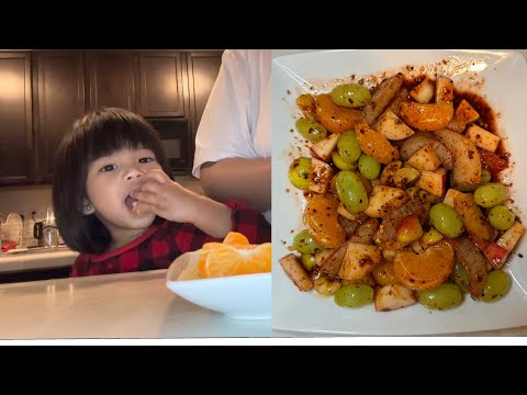 သစ်သီးသုပ် // Spicy Fruits Salad