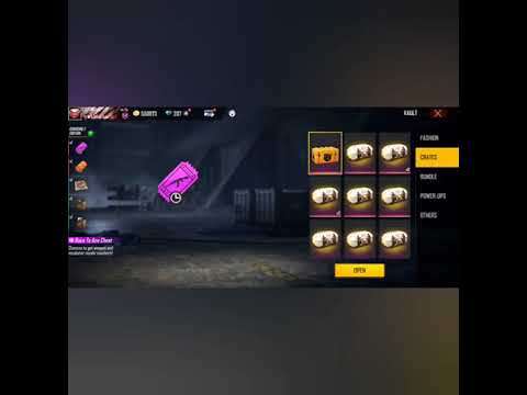 CRATES OPENING para samsung A1 A2A3A5A6A7J2J5J7A30A50A70 FREE FIRE SHORT VIDEO.#shorts #freefire#ff