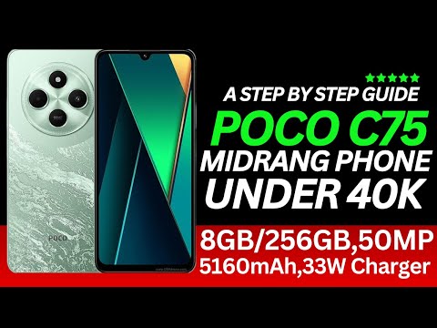 Poco C75: Mindrange Phone: A Step-by-Step Guide| #techreview #xiaomi #poco