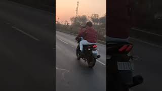 #NH65 #sunrise🌞 #Pulsar150riders #telugumotovlogger #shortsvideo