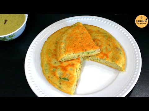 Dibba Roti | Easy and Tasty Breakfast Recipe | डिब्बा रोटी |  Minapa Rotti | Andhra Breakfast Recipe