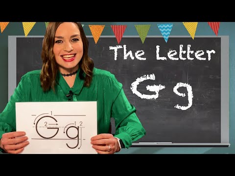 Letter G Lesson for Kids | Letter G Formation, Phonic Sound, Words that start with G.