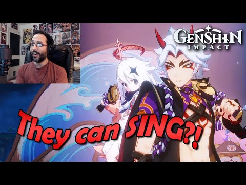 Paimon and Itto can Sing! And they're actually GOOD?! | VB Reacts | Genshin Impact