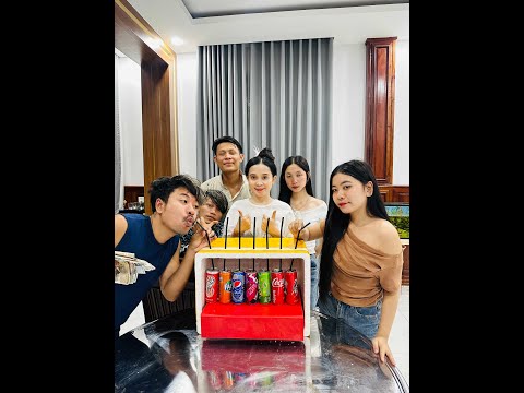 Challenge ទាយរសជាតិភេសជ្ជះ #Partygames #Familygames