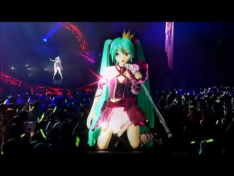 Romeo and Cinderella - Hatsune Miku (Subtitles cc) Vocaloid Live Concert