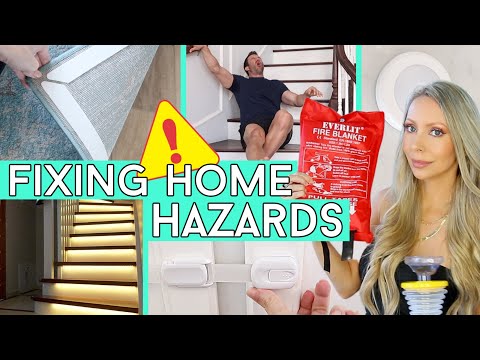 25+ Common Home Hazards and How to Fix Them!