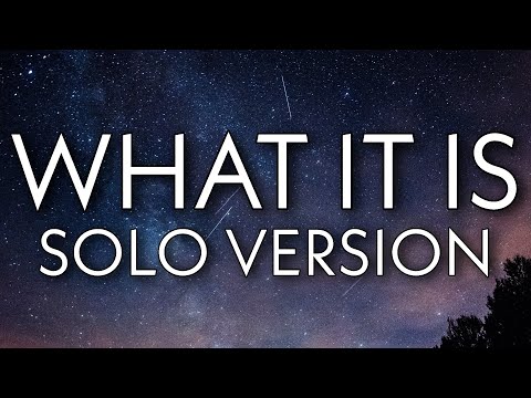 Doechii - What It Is (Solo Version) (Lyrics)