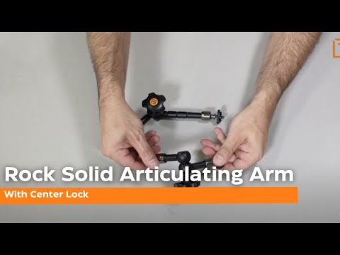 Rock Solid Articulating Arm with Center Lock