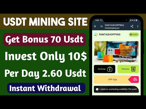 New Usdt Earning Site Today Earn Usdt Trc20 | High-yield USDT | Easily make money at home