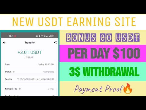 New USDT Earning Site | Latest Usdt Mall Income Website | Online Usdt Money Making Site