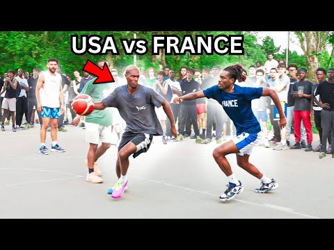 United States vs France | PARK BASKETBALL EDITION...