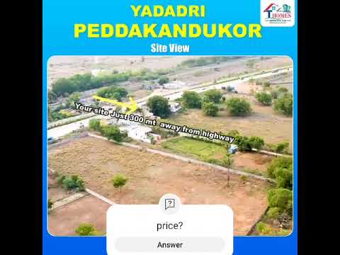 Open plots at peddakandukur village YADAADRI  8247837439, #100acress #commercialresidential