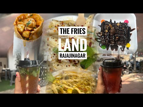 "Exploring Rajajinagar's Best Budget-Friendly Cafe:The Fries Land| Affordable Eats & Hidden Gems!"