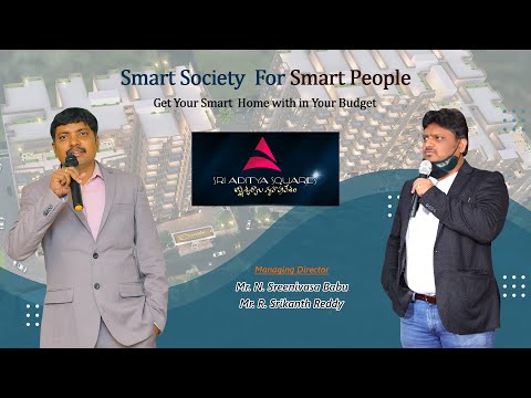 Get Your Smart Home With In Your Budget | Sri Aditya Squares