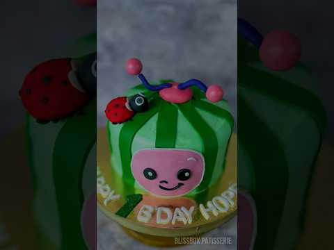 COCOMELON CAKE DECORATING VIDEO |COCOMELON BIRTHDAY CAKE |COCOMELON CAKE #fypシ #viral #short #shorts