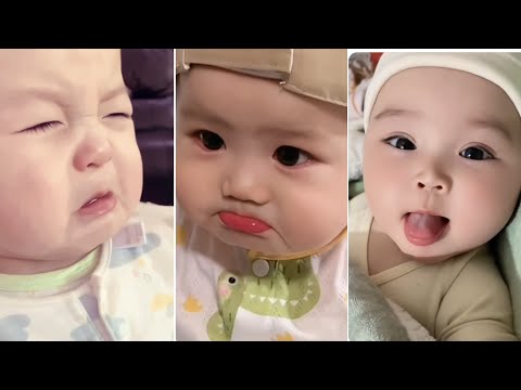 Cute Baby Laughing,Crying,And Smiling Can Melt Your Heart❤️‍🔥❤️‍🔥❤️‍🔥