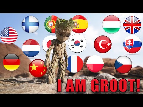 "I am Groot!" Multilanguage | Groot (I am Groot)