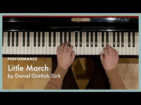 Little March - Türk (page 12, Literature for the Piano Book 1)