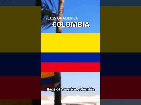 Flags of America: Colombia 🇨🇴 #flags #colombia #america #history #spanish #geography #pabloescobar