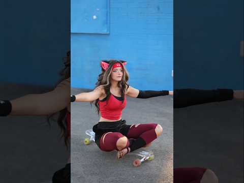 Trying to be Catra (and failing? 😅) #Catradora #Bloopers #BehindtheScenes