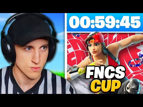 I Had 1 HOUR to Play the FNCS Sparkplug Cup!