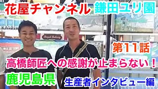 【花屋チャンネル】師匠への感謝がとまらない‼️生産者インタビュー‼️鹿児島県の百合農家‼️鎌田洋平さんの開業話#鎌田ユリ園#百合農家#オリエンタル#百合#鹿児島#鎌田洋平#生産者#ユリ