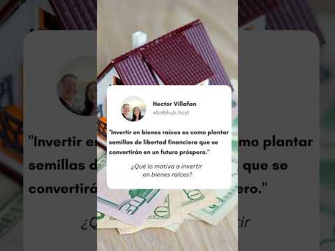 ¿Qué lo motiva a invertir en bienes raíces? Por favor, háganos saber en los comentarios👇🏽 #airbnb