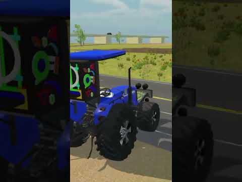 Sonalika tractor video in Indian vehicle simulator 3D game new video #shortsfeed​ #shorts​ #zx10r