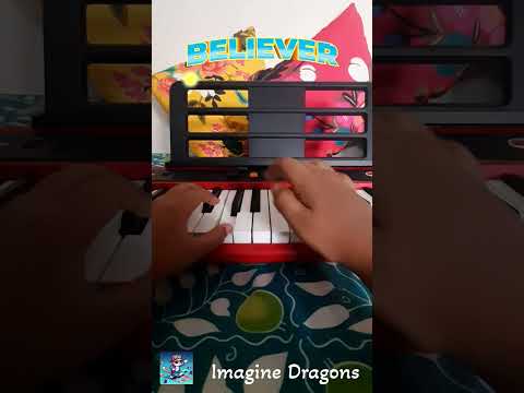 Believer by Imagine Dragons | Simple Piano Cover #piano #pianocover #pianowithishan