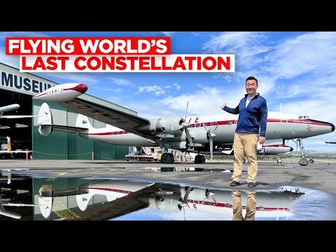 Flying the World’s Last Lockheed Constellation - HARS Australia