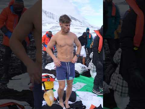 Going for a POLAR PLUNGE in ANTARCTICA!