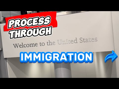 Getting back into the United States through customs | Meeting Mom and Uncle Kenny