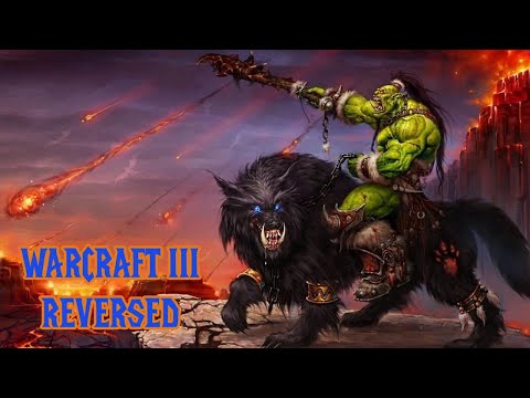 The Blackrock Clan Warriors raid Arthas and Uther's Base! - Warcraft 3 Reversed Scourge of Lordaeron