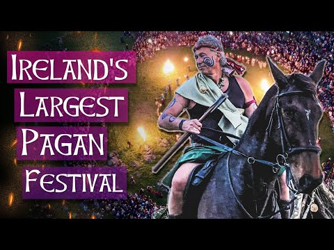 Attending the Largest Pagan Festival in Ireland 🇮🇪 At the Hill of Uisneach