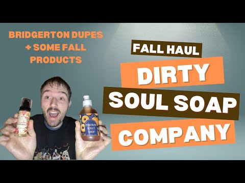 Dirty Soul Soap Co. Haul | Fall, Halloween & Bridgerton Dupes