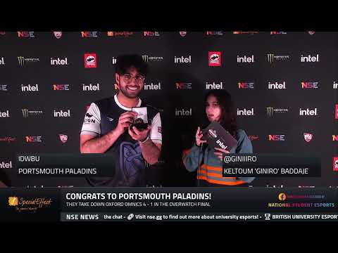 Portsmouth Paladins vs Oxford Omnics | Overwatch 2 BUEC Spring Finals Interview