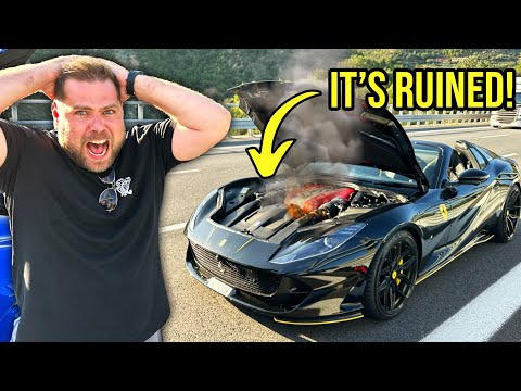 I BOUGHT A BRAND NEW Ferrari 812GTS And It BROKE DOWN!