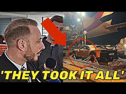 Has Andrew Tate's BUGATTI been confiscated?