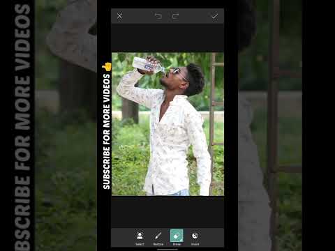 30 sec me background change photo editing in PicsArt #editingshorts #editingtutorial #photoediting