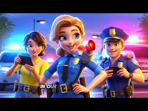 Lights, Sirens, and Super Police Rhymes for Kids | Fun Action and Heroes in Every Beat!